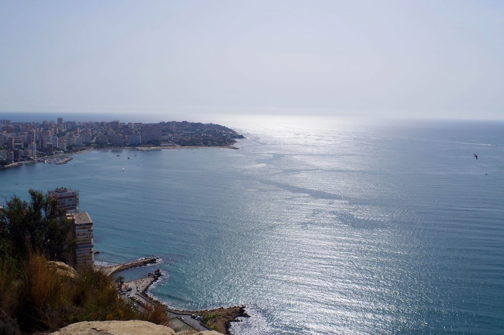 Vistas del Mediterráneo desde la Serra Grossa